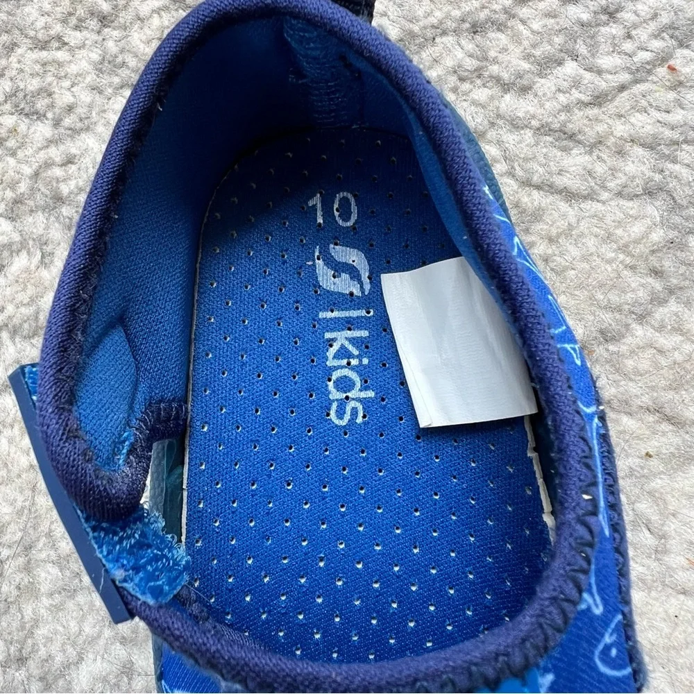 Boy's Blue Shark Non-Slip Water Shoes